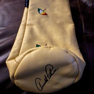 Yellow Golf Club Cover with Signature